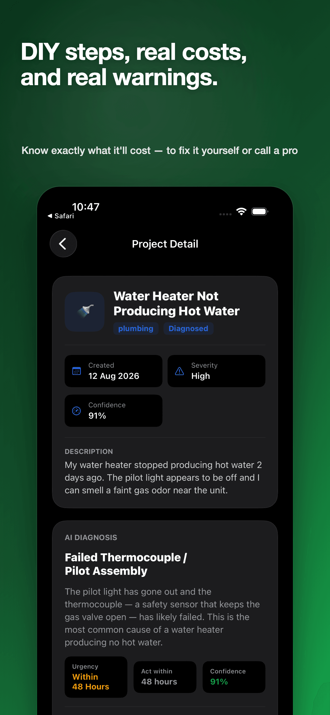 DIY Repair AI screenshot