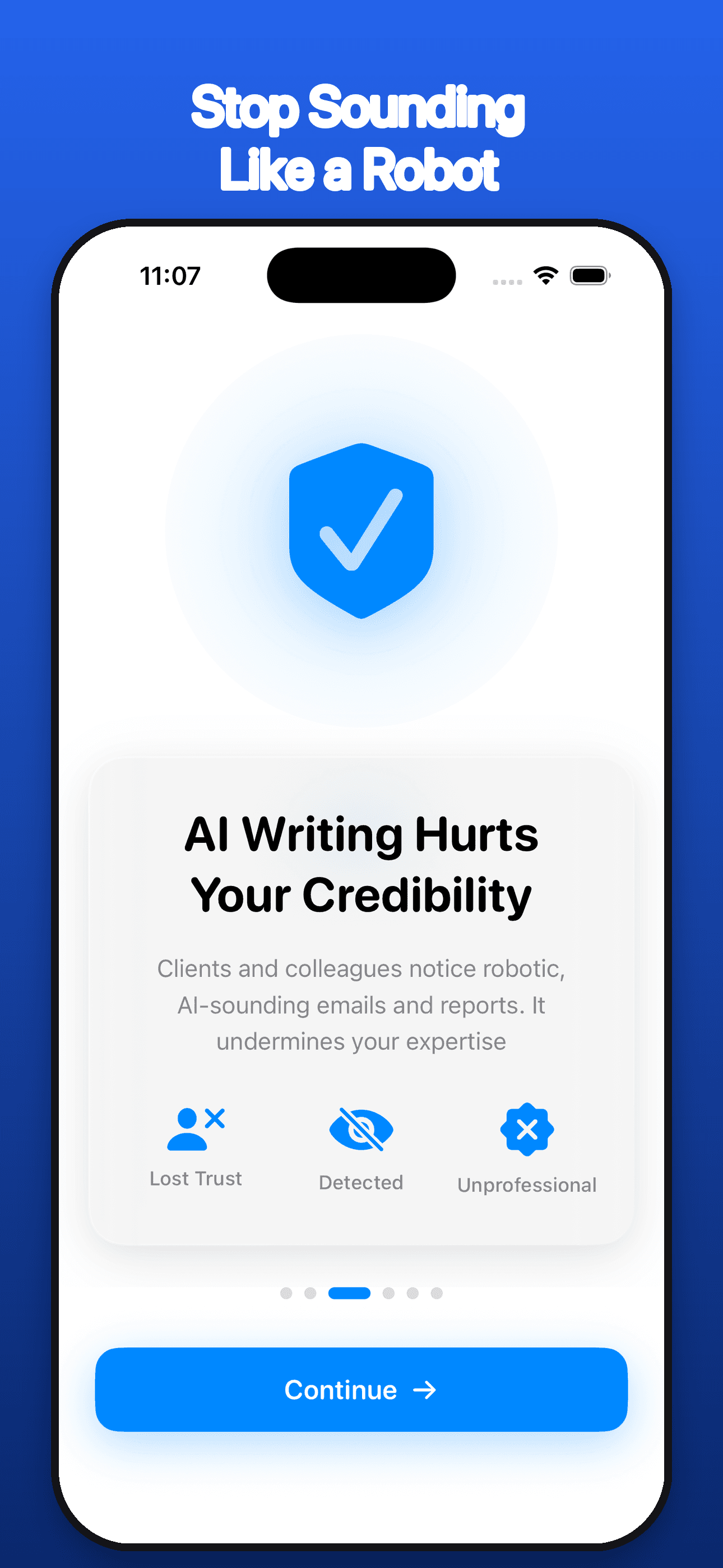 Humanize AI: Text Rewriter screenshot