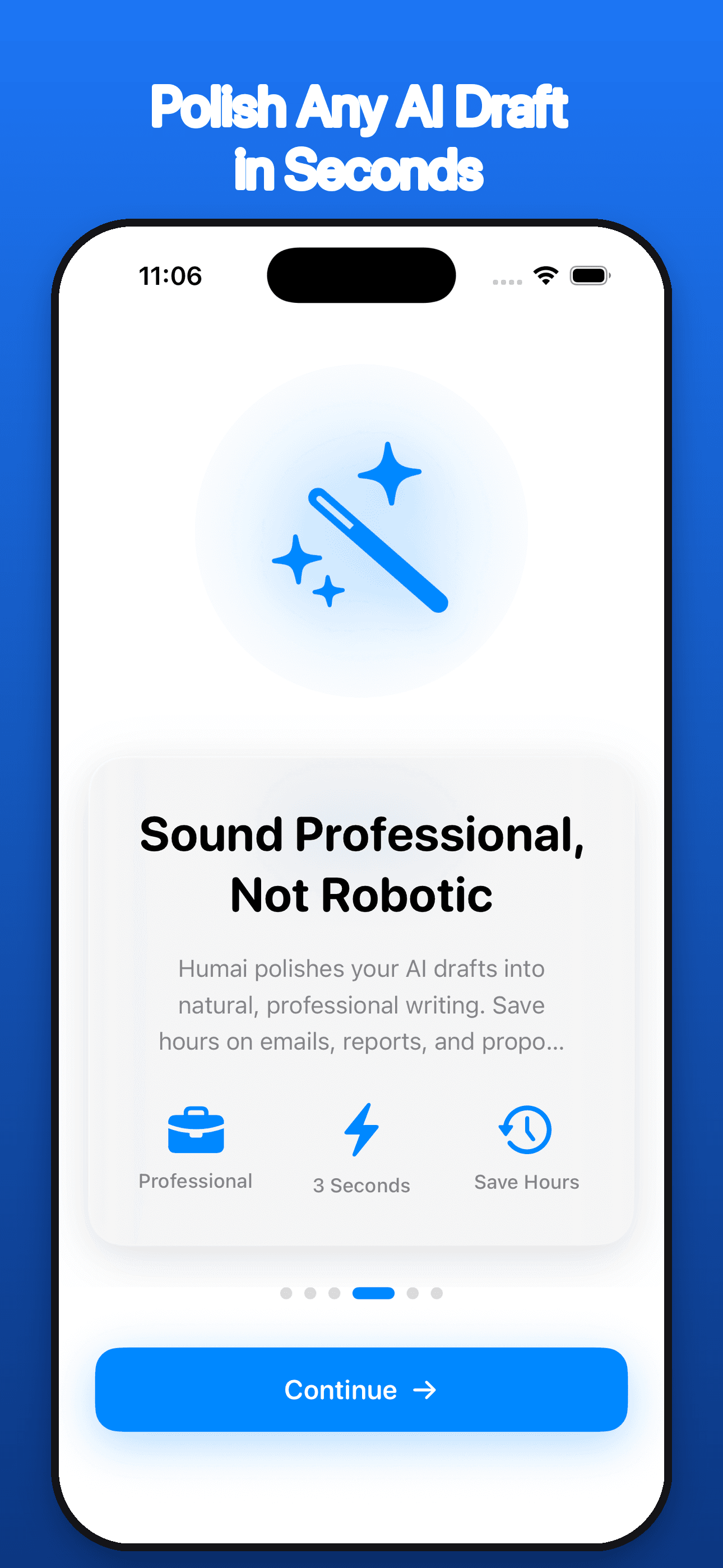 Humanize AI: Text Rewriter screenshot