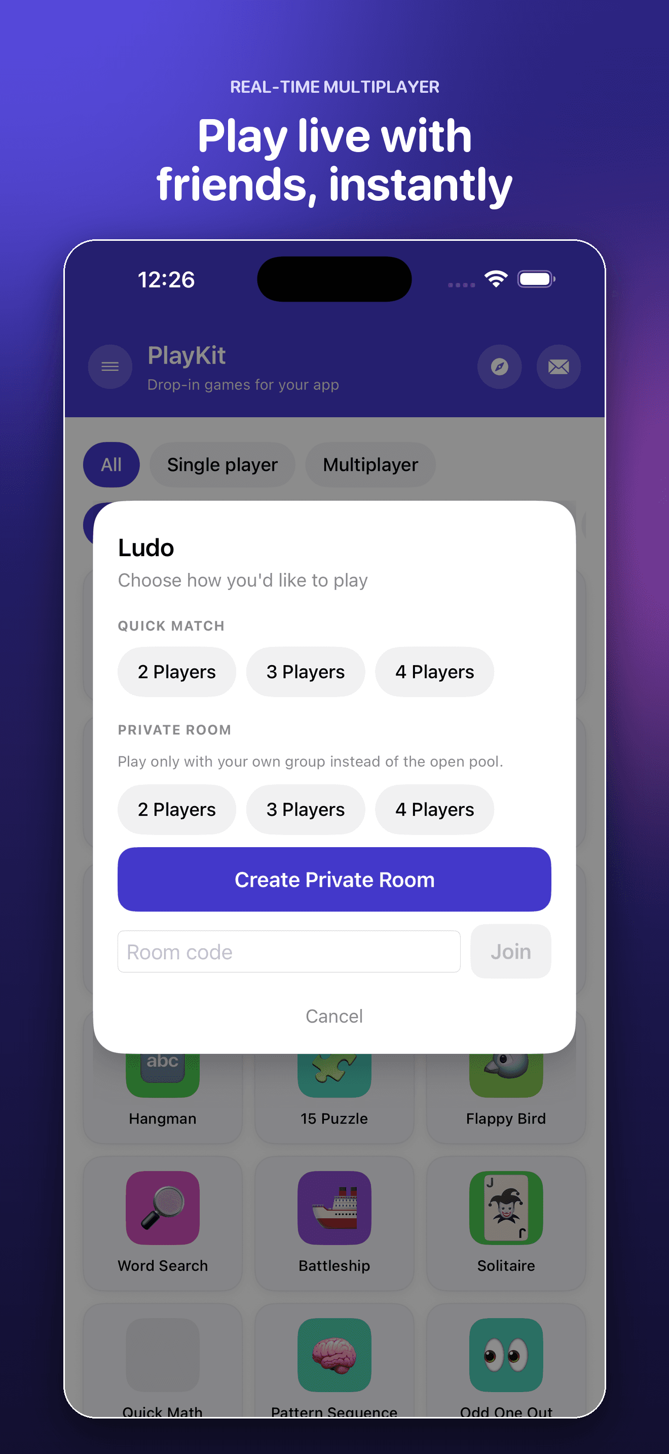 PlayKit: Embeddable Game Catalog screenshot