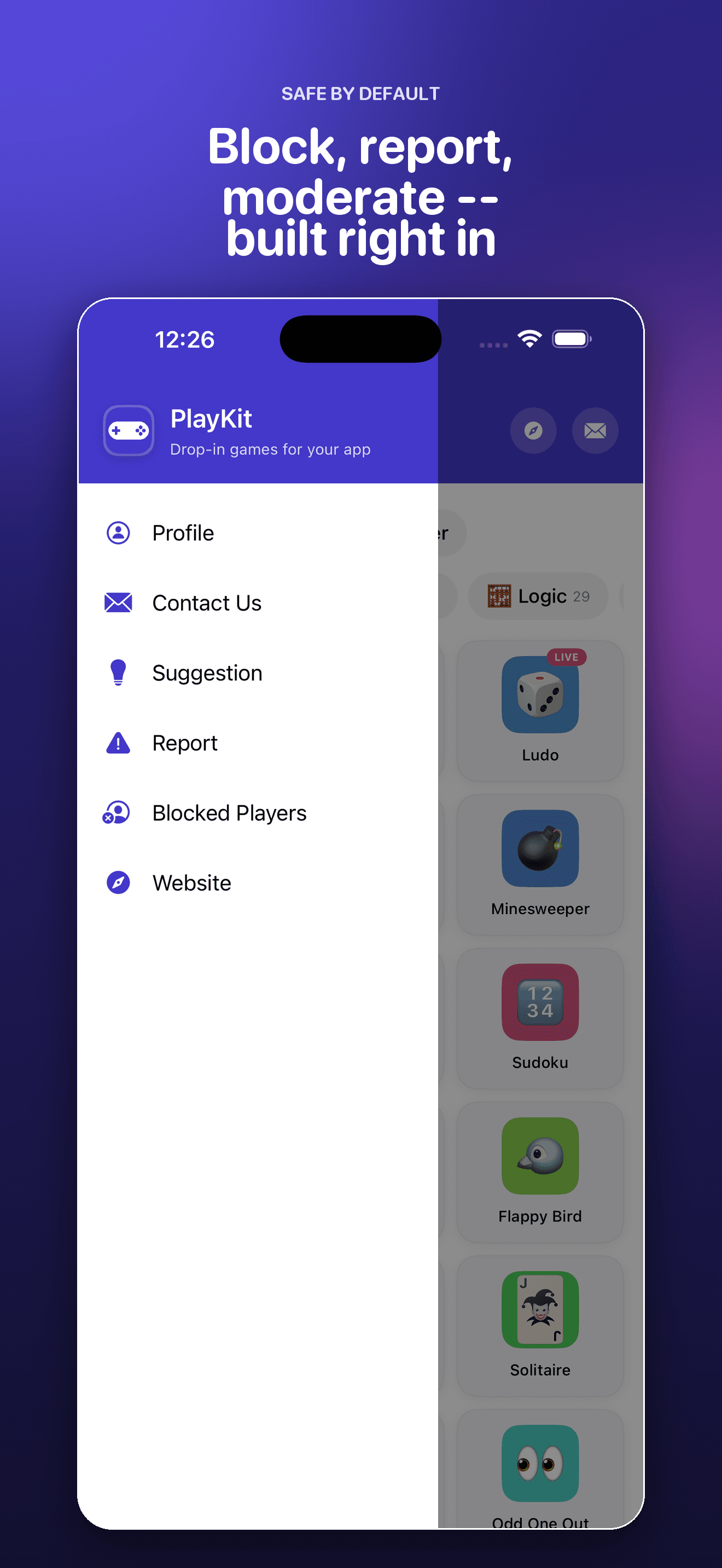 PlayKit: Embeddable Game Catalog screenshot